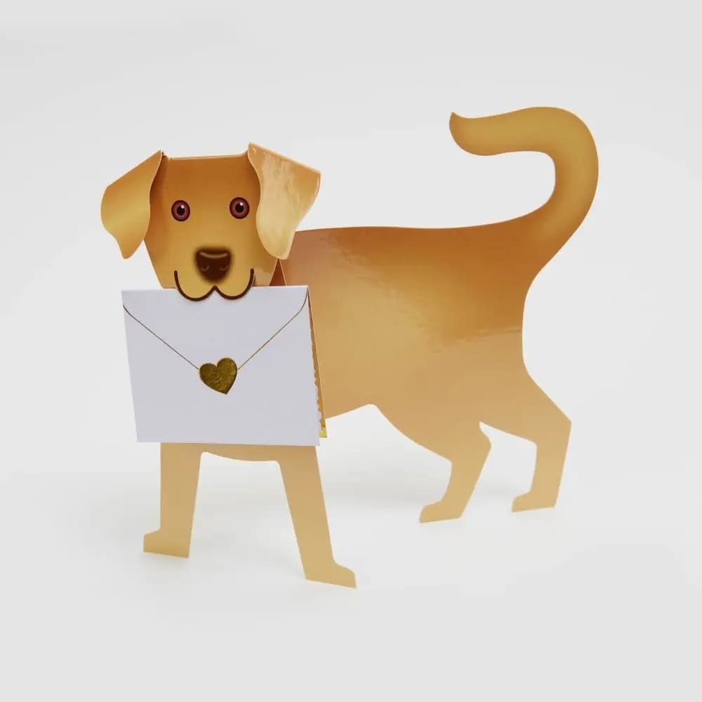 Golden Retriever Blank Card