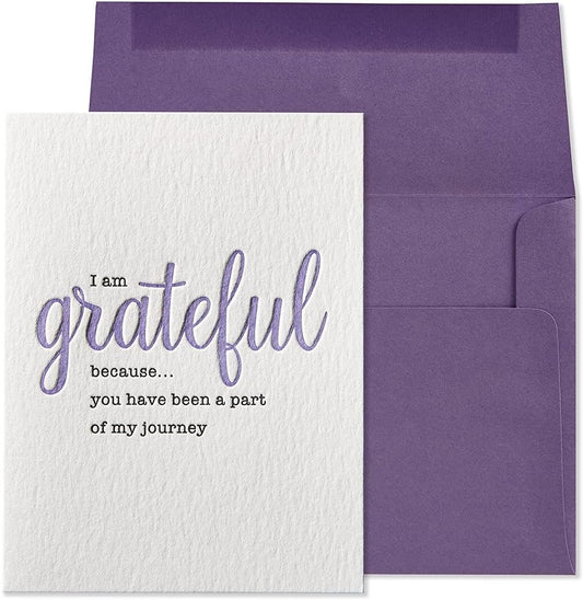 Grateful Journey Friendship Card