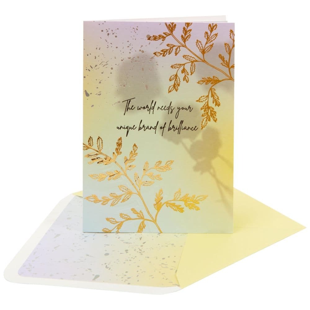 Unique Brand of Brilliance Friendship Card