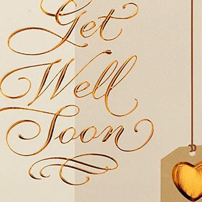 Die Cut Tea Cup Get Well Card