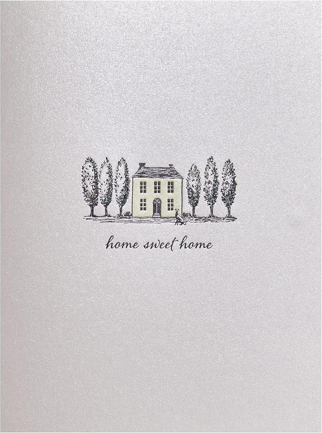 Etched New Home Card