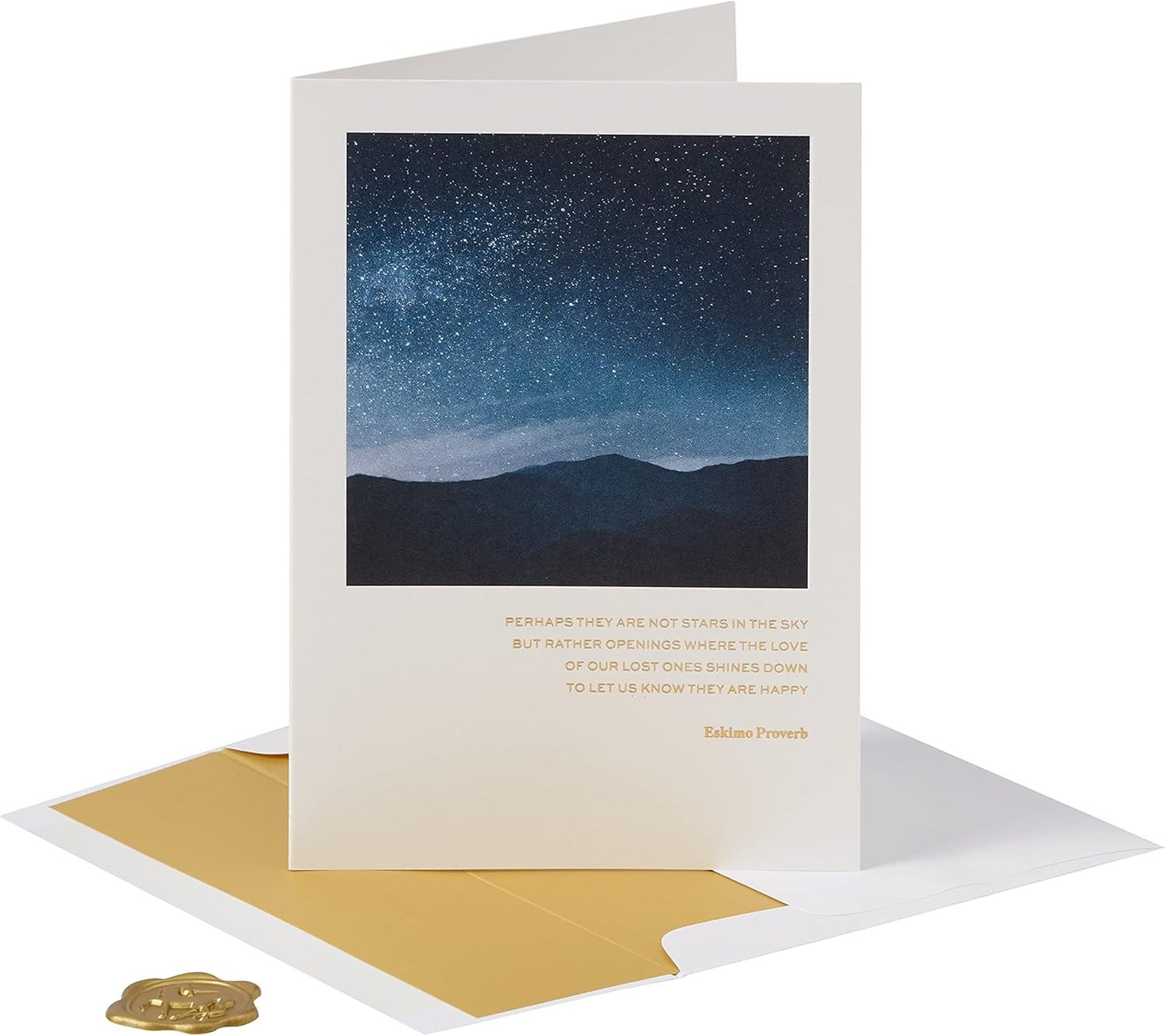 Night Sky Sympathy Card