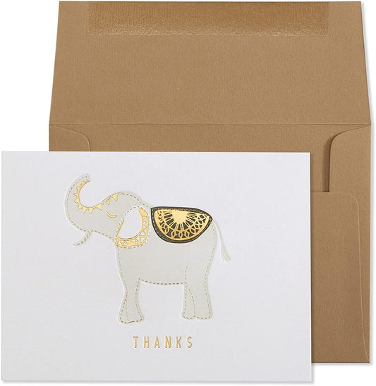 Ton Of Thanks Elephant Thank You Card