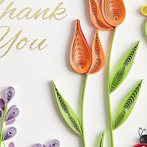 Quilled Gardening Thank You