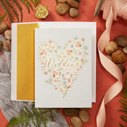 Wedding Heart Wedding Card