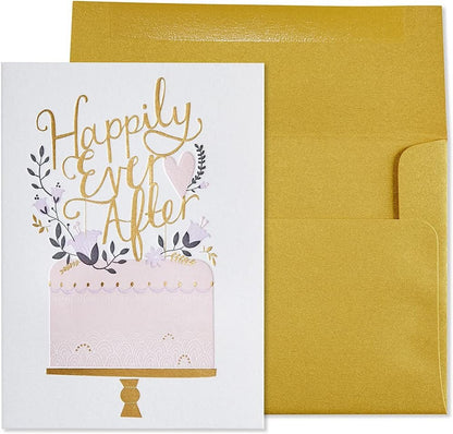 Happily Ever After Topper Wedding Card