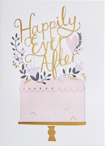 Happily Ever After Topper Wedding Card