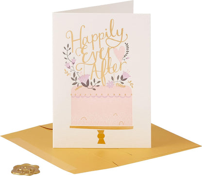 Happily Ever After Topper Wedding Card