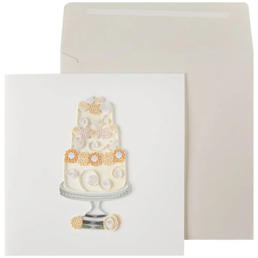 Mr And Mrs With Ring Wedding Card