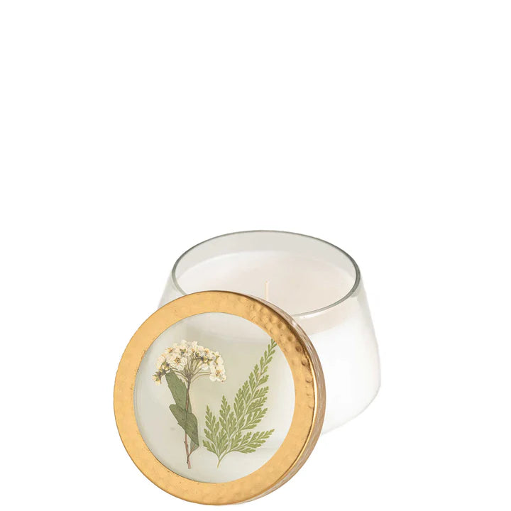 Forest Medium Pressed Floral Candle