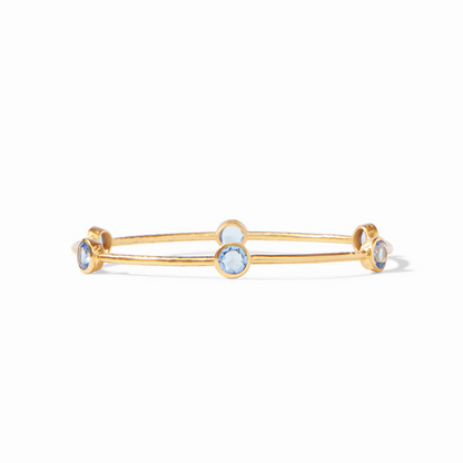 Milano Bangle, Chalcedony Blue