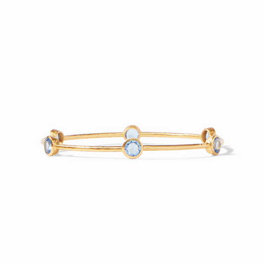 Milano Bangle, Chalcedony Blue