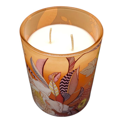 Sparkling Peach Candle - 16oz Flat Bottom Cylinder