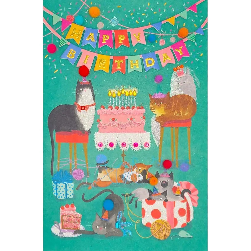 Birthday Cats Collector's Edition Birthday Card