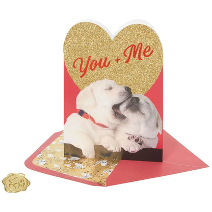 Puppy Couple Valentine's Day Card