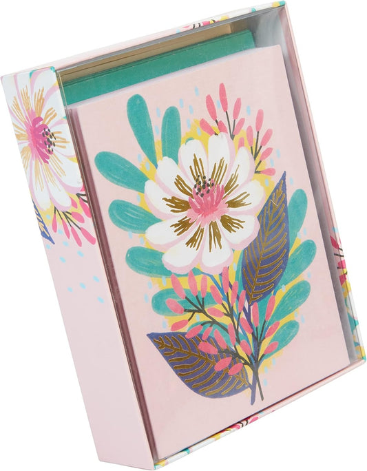 Bold Modern Floral Boxed Notes